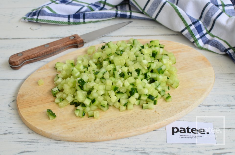 Окрошка с минеральной водой - Шаг 2