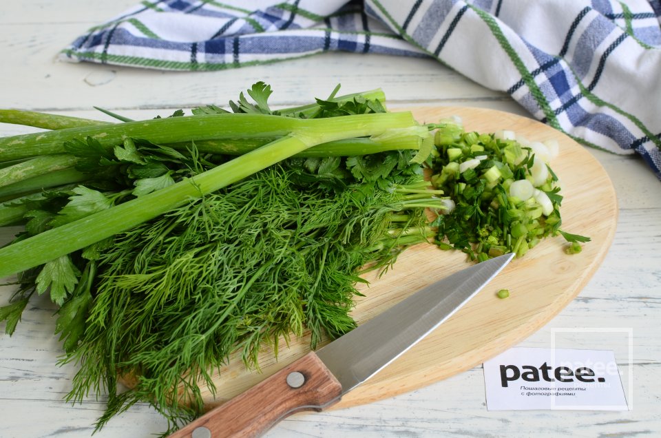 Окрошка с минеральной водой - Шаг 6