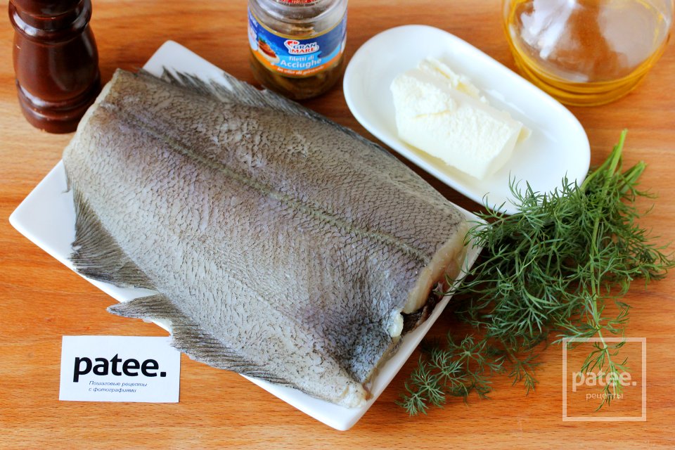 Рулетики из камбалы с анчоусным маслом и рисом в мультиварке - Шаг 1