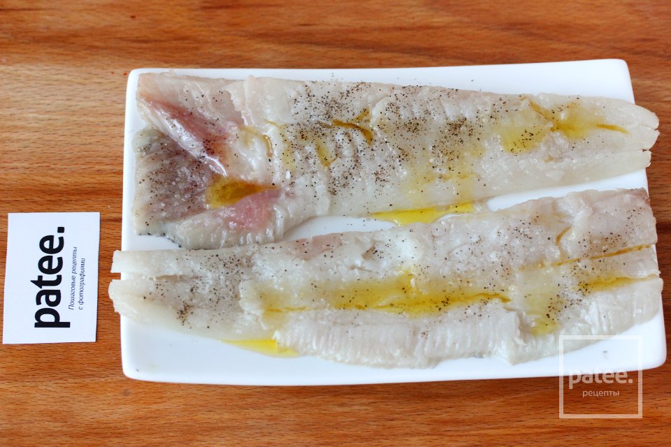 Рулетики из камбалы с анчоусным маслом и рисом в мультиварке - Шаг 7