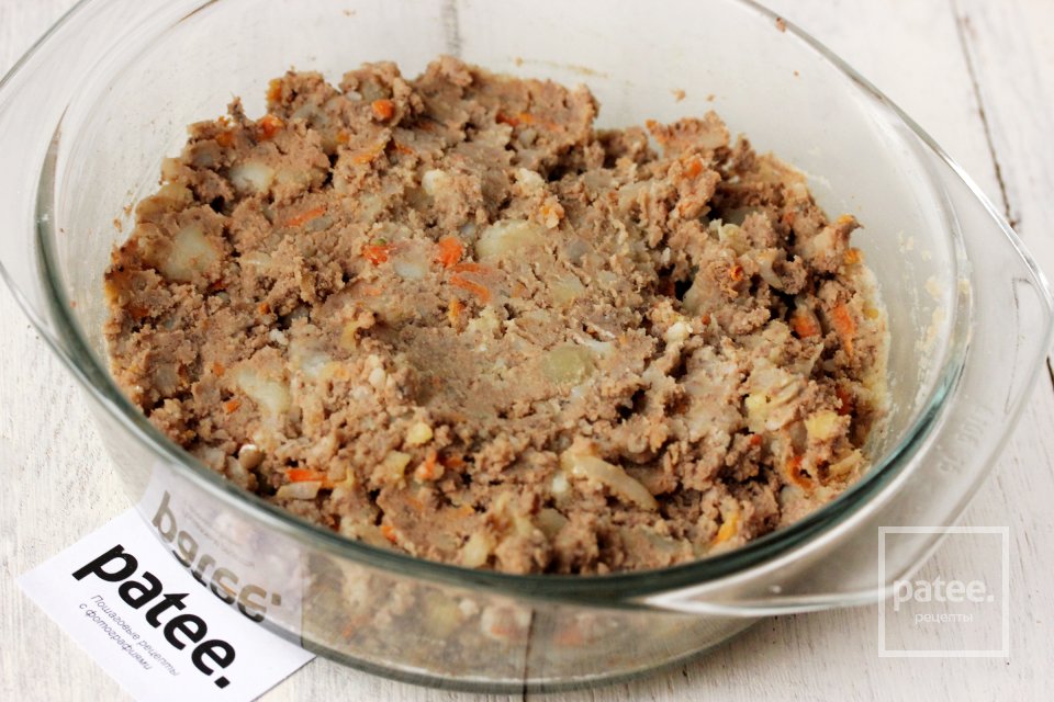 Жареные пирожки с куриной печенью и картофелем - Шаг 13