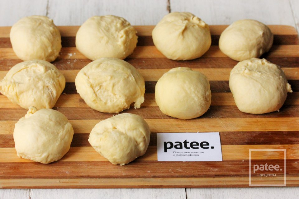 Жареные пирожки с куриной печенью и картофелем - Шаг 15