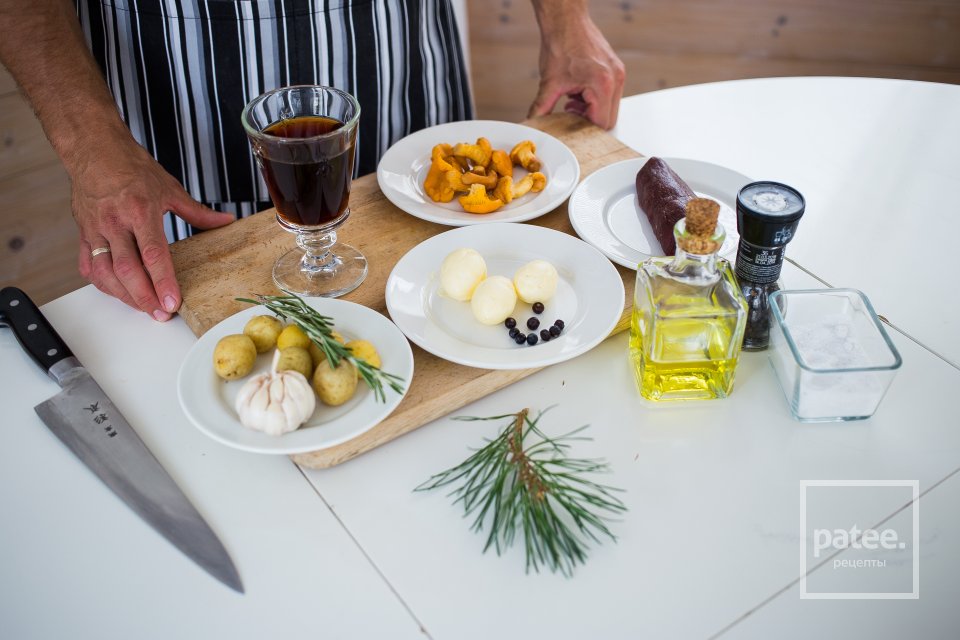 Косуля с соусом из кваса - Шаг 1