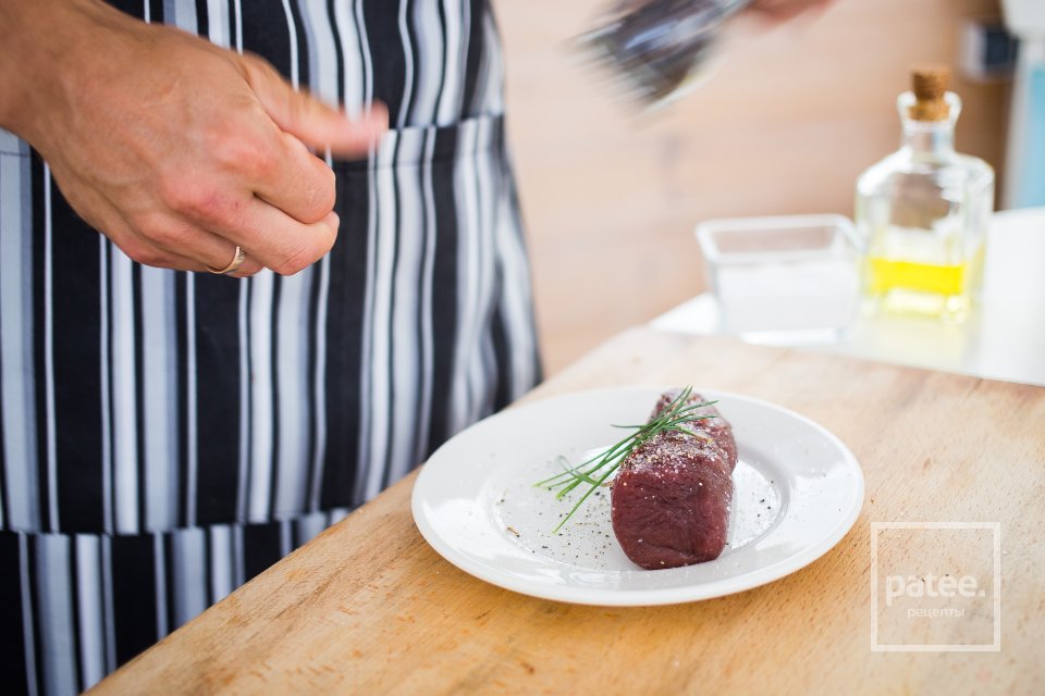 Косуля с соусом из кваса - Шаг 4