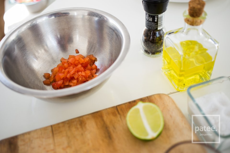 Тигровые креветки-гриль с томатной сальсой - Шаг 11