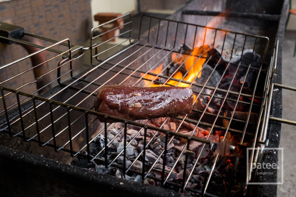 Косуля с соусом из кваса - Шаг 6