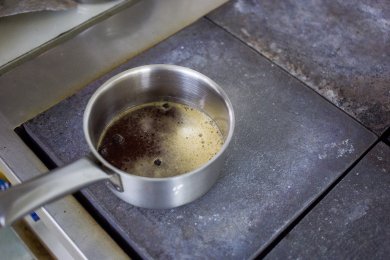 Косуля с соусом из кваса - приготовление