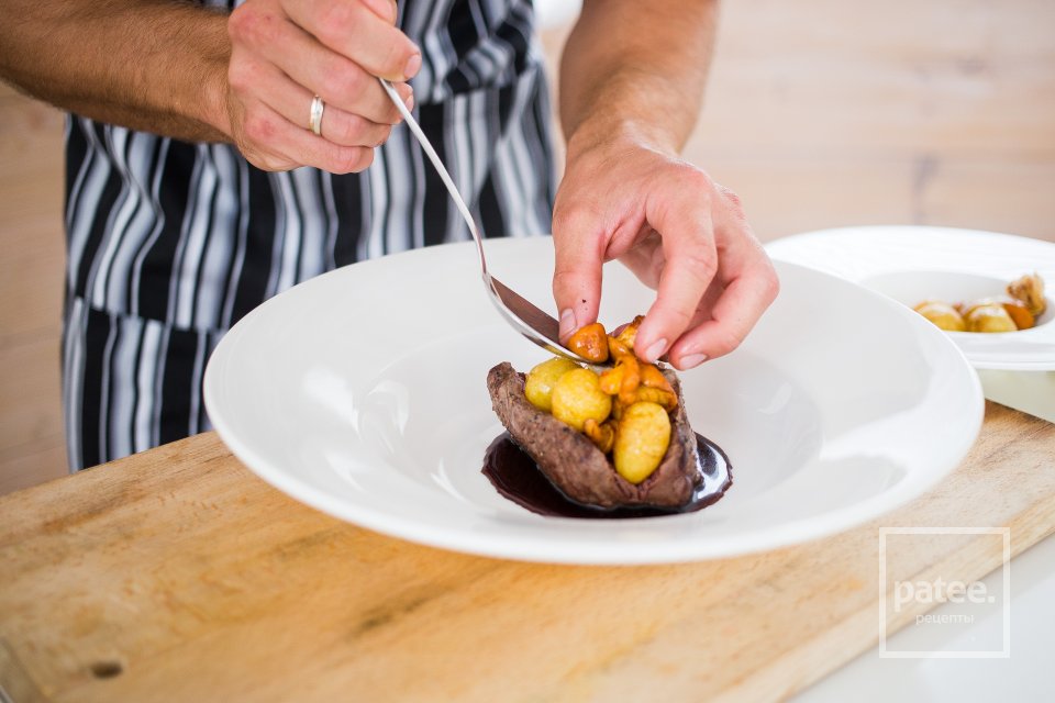 Косуля с соусом из кваса - Шаг 18