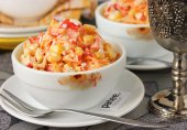 Крабовый салат с морковью по-корейски