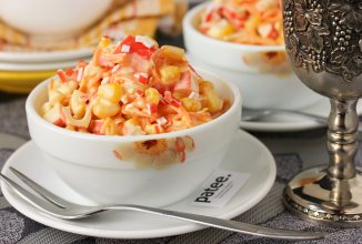 Крабовый салат с морковью по-корейски