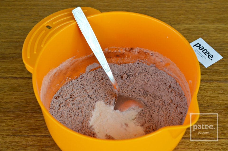 Шоколадный пирог с кабачком - Шаг 3