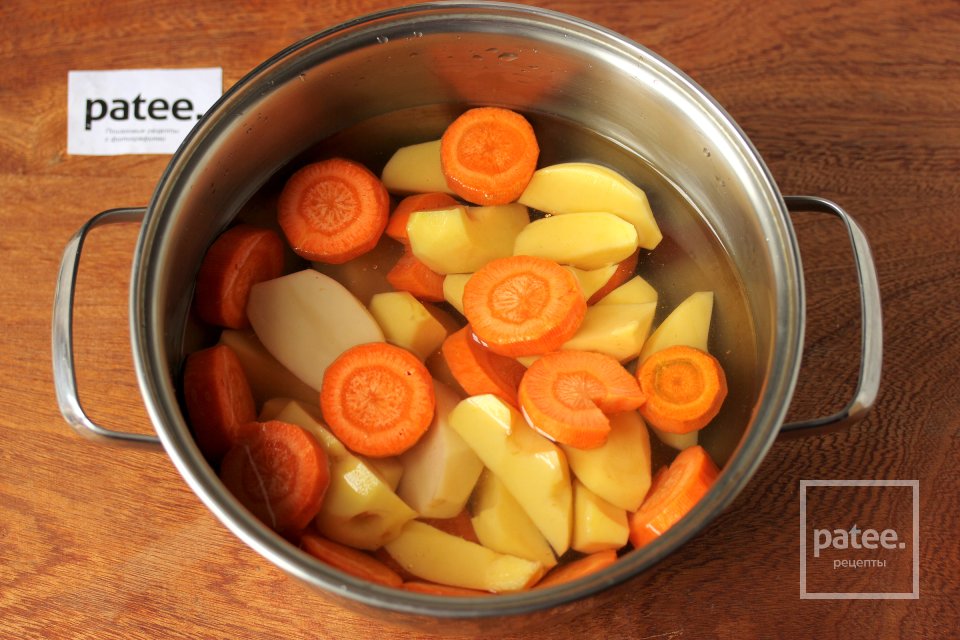Картофельно-морковное пюре - Шаг 4
