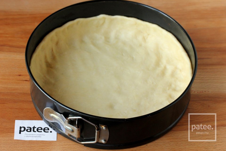 Киш с сыром и луком-пореем - Шаг 12