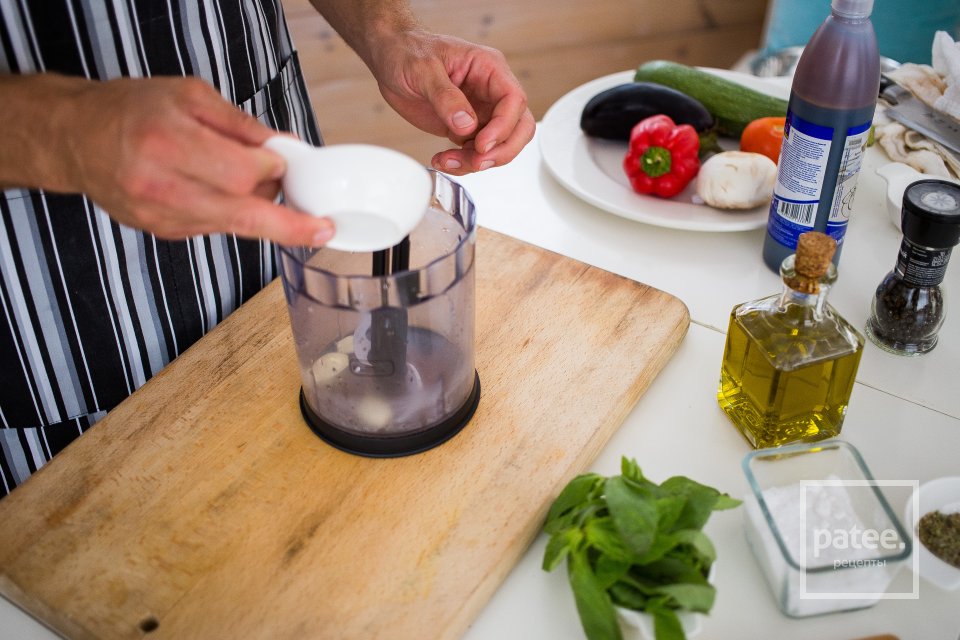 Овощи на гриле с соусом песто - Шаг 2