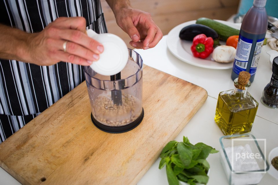 Овощи на гриле с соусом песто - Шаг 3