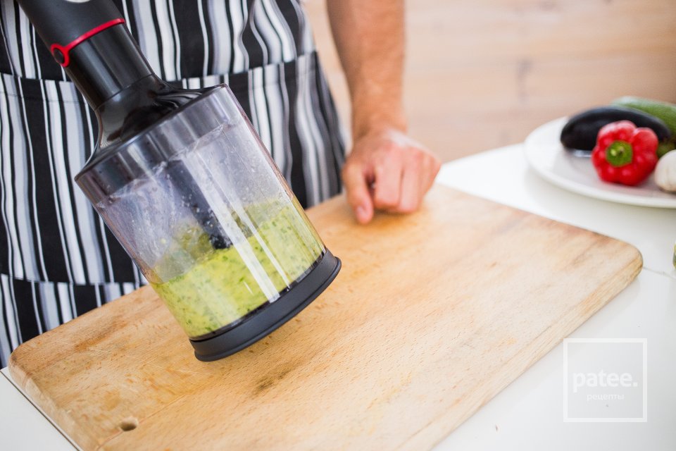 Овощи на гриле с соусом песто - Шаг 6