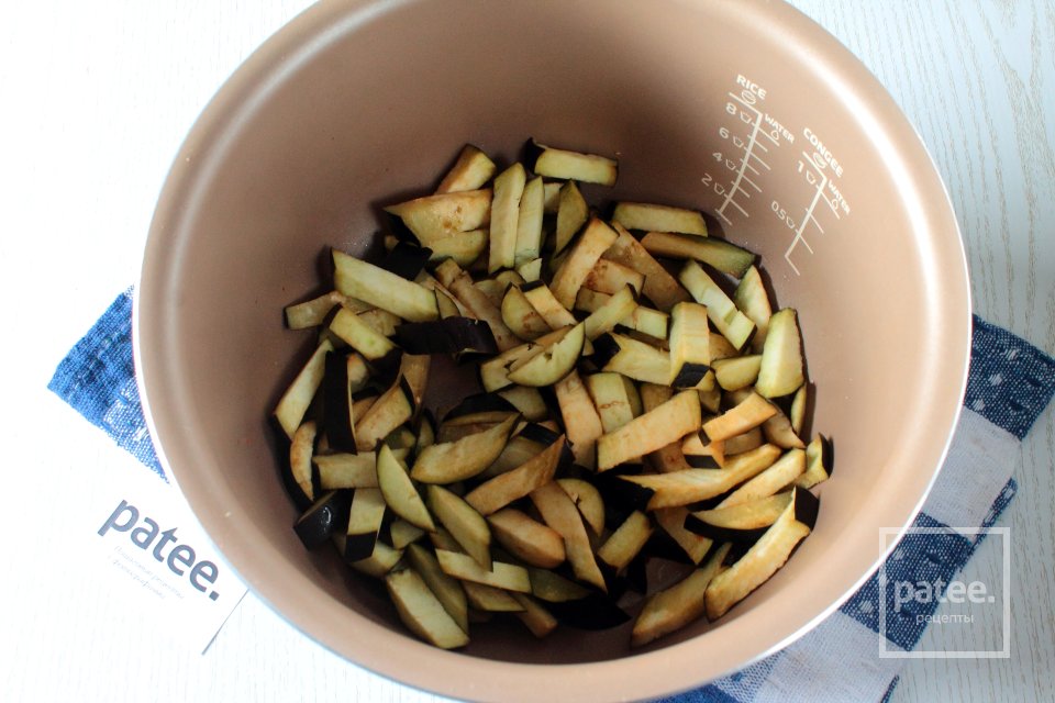 Баклажаны с картофелем в мультиварке - Шаг 2