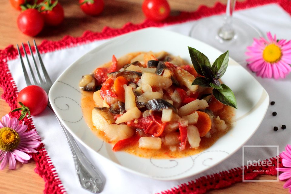 Баклажаны с картофелем в мультиварке - Шаг 11