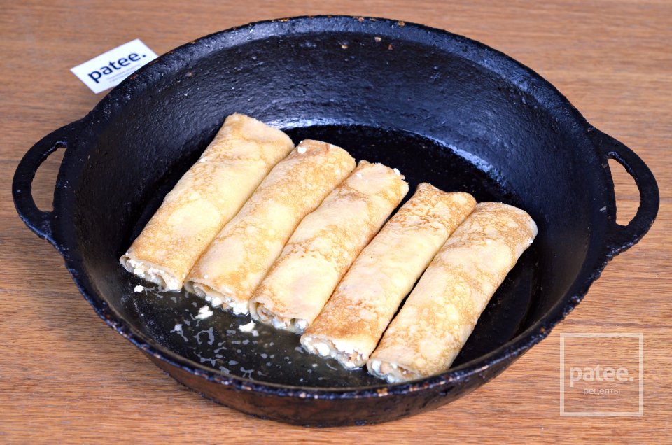 Налистники с творогом - Шаг 18