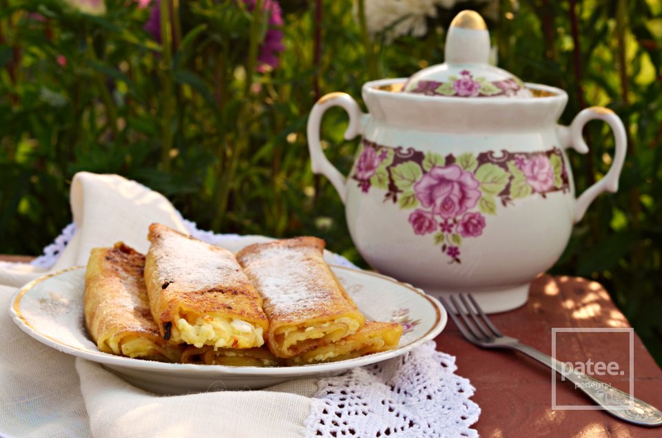 Налистники с творогом - Шаг 20