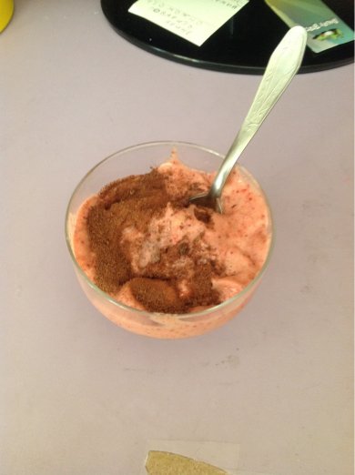 Клубнично-банановое мороженое - Шаг 6