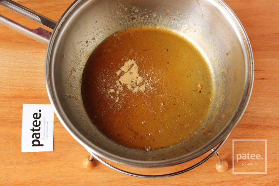 Утиная грудка с мангово-имбирным тартаром и медовым соусом - Шаг 7