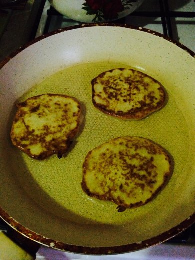 Банановые сырники - Шаг 3