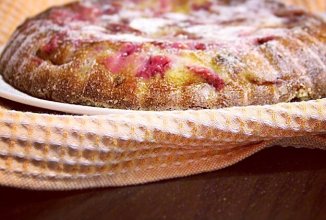 Сливовый пирог со штрейзелем