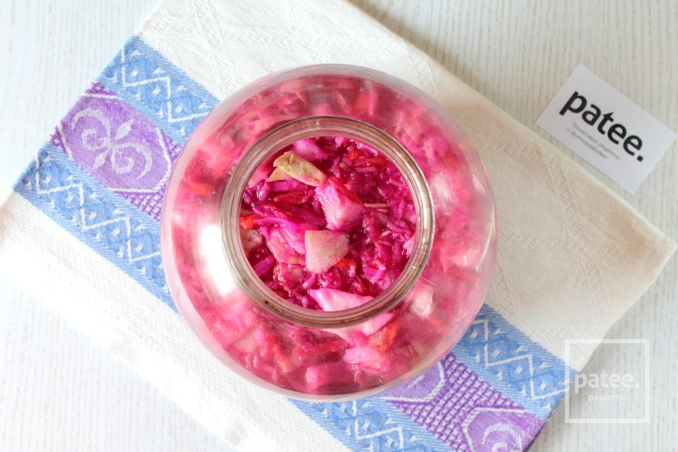 Маринованная капуста быстрого приготовления - Шаг 10