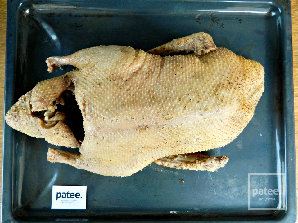 Утка фаршированная блинами - Шаг 3