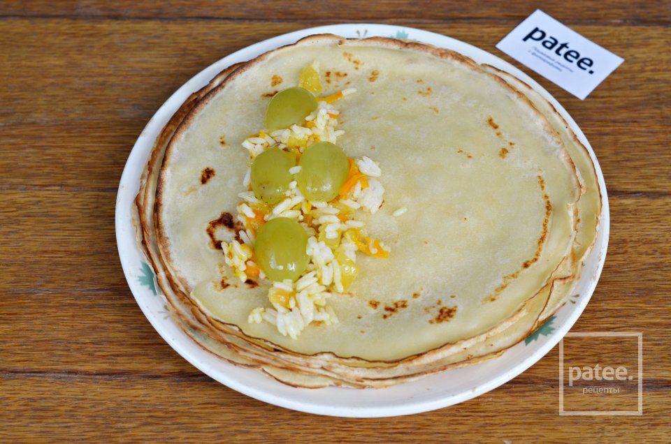 Утка фаршированная блинами - Шаг 16