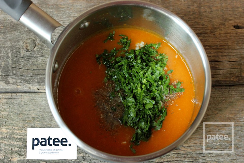 Соус из алычи к мясу - Шаг 7