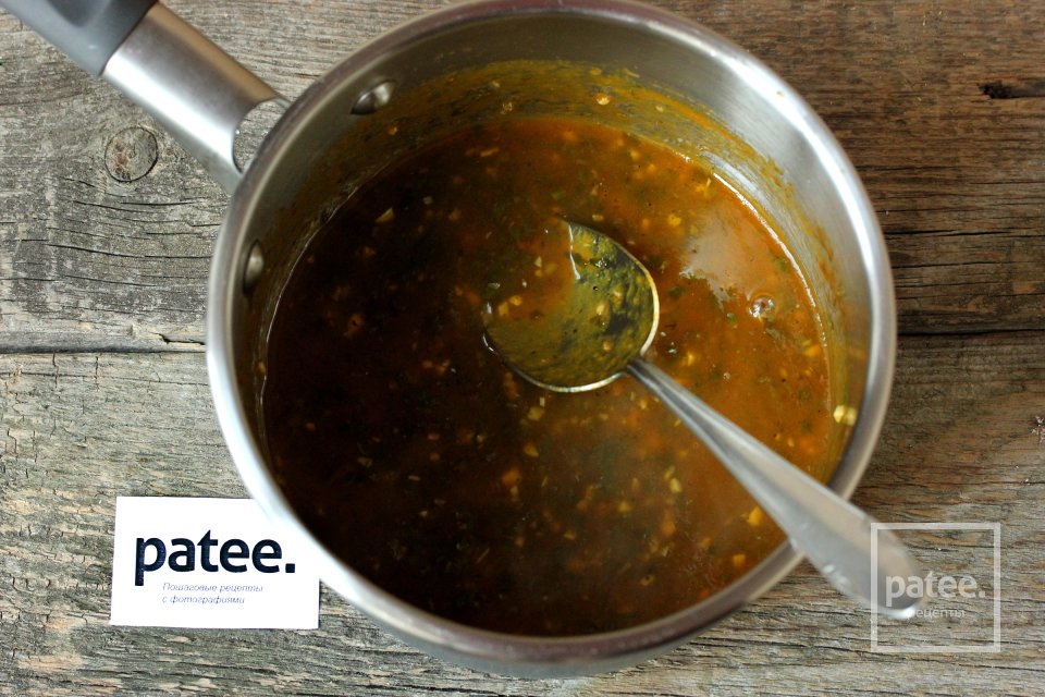 Соус из алычи к мясу - Шаг 8