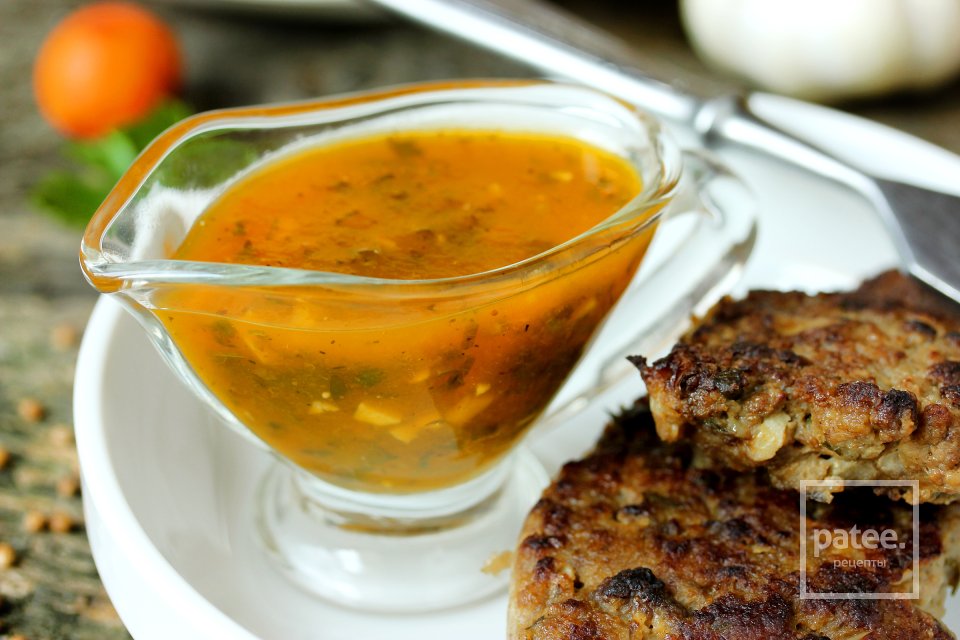 Соус из алычи к мясу - Шаг 12