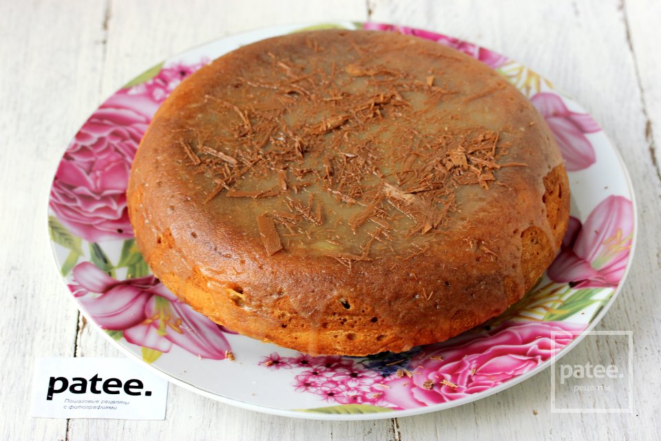 Шоколадно-банановый пирог в мультиварке - Шаг 17