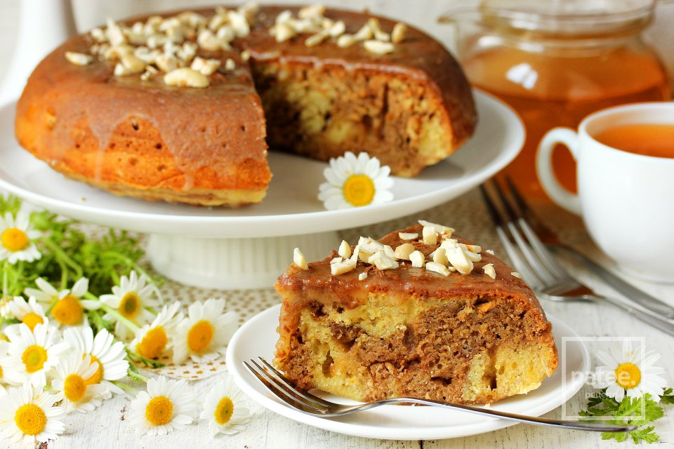 Шоколадно-банановый пирог в мультиварке - Шаг 18