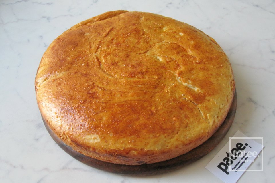 Сдобный пирог с капустой на кефире - Шаг 18