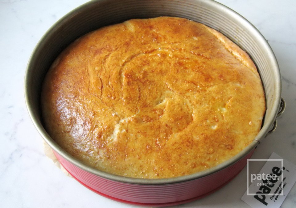 Сдобный пирог с капустой на кефире - Шаг 17