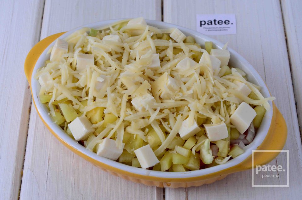 Запеченные овощи с моцареллой - Шаг 11