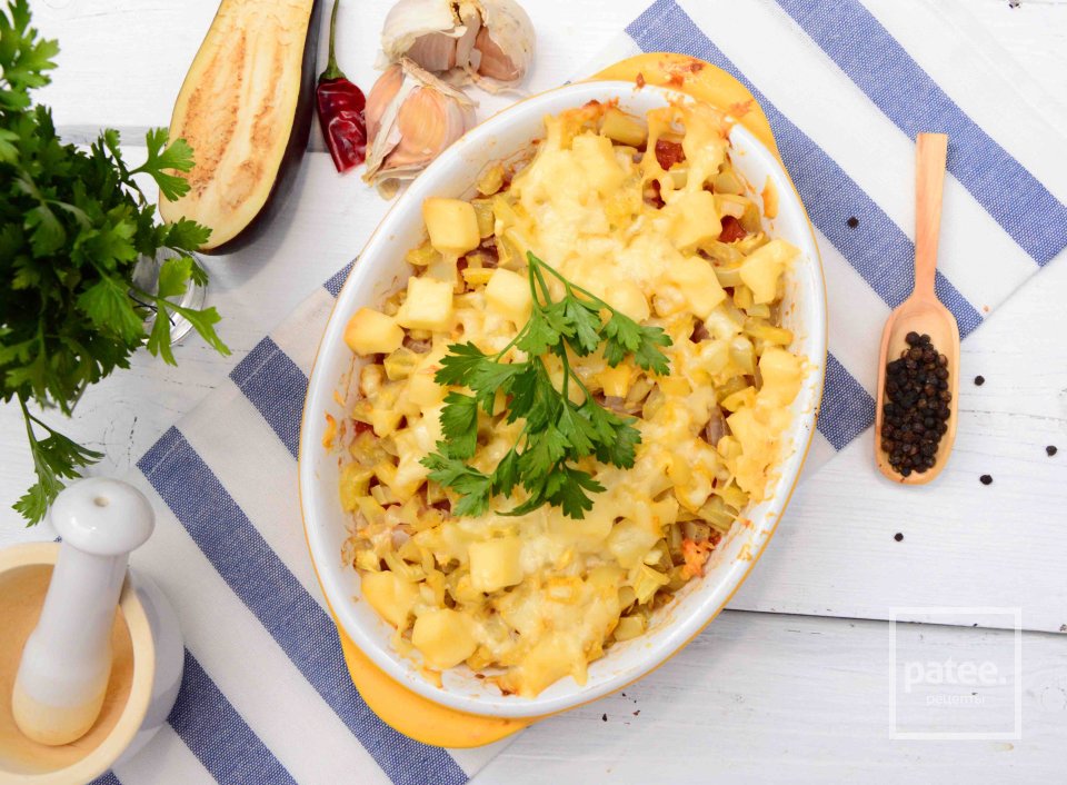 Запеченные овощи с моцареллой - Шаг 13