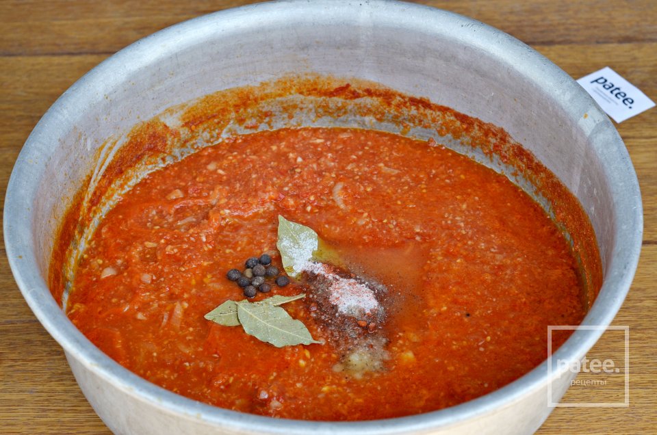 Томатный соус с луком и чесноком - Шаг 9