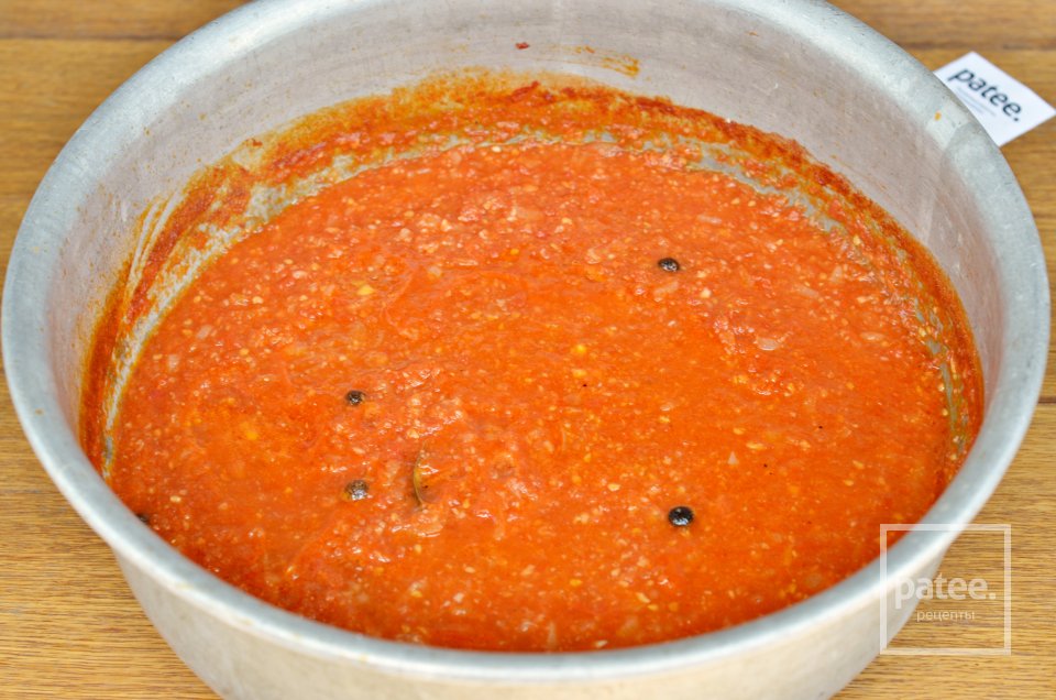 Томатный соус с луком и чесноком - Шаг 10