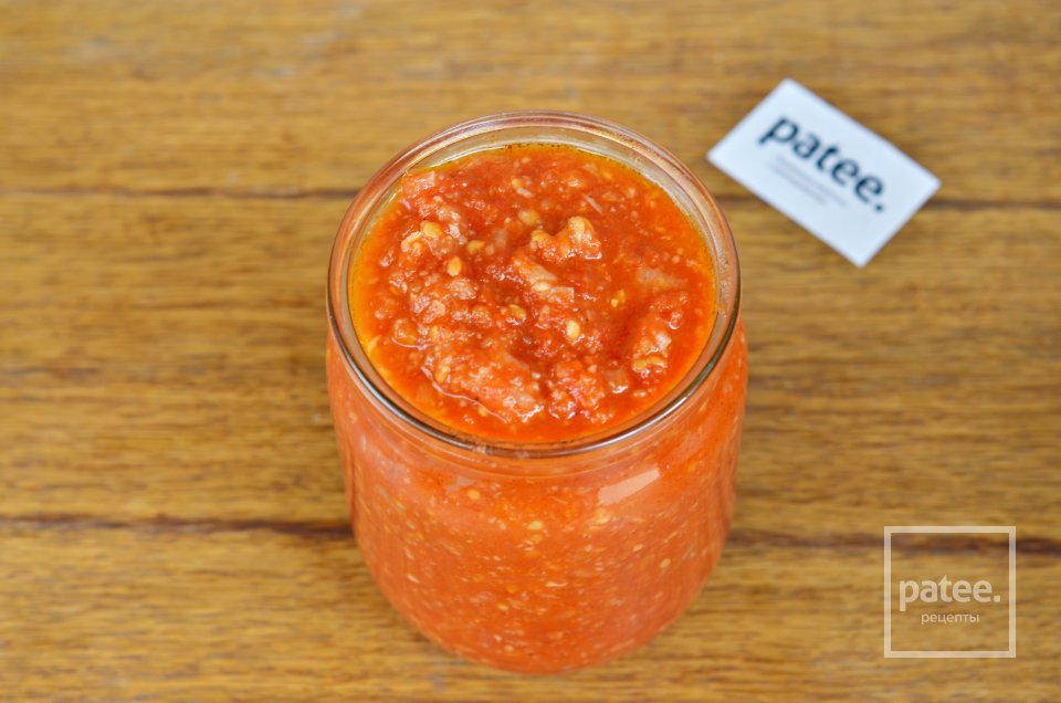 Томатный соус с луком и чесноком - Шаг 11