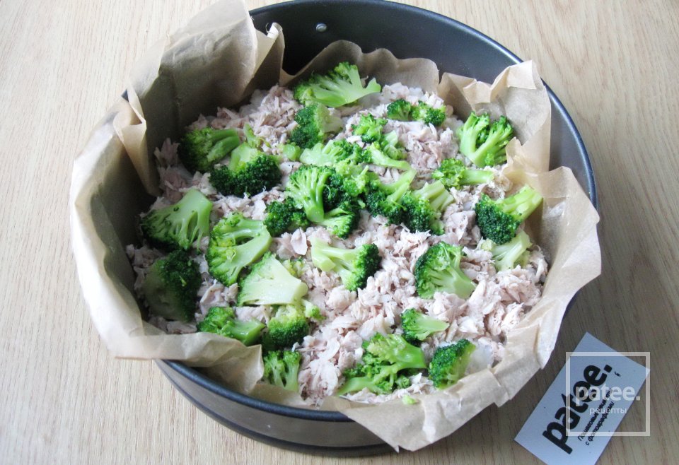 Заливной пирог с мясом, рисом и грибами - Шаг 13