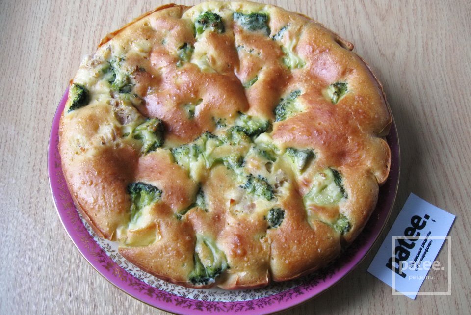 Заливной пирог с мясом, рисом и грибами - Шаг 16