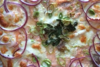 Пицца морская по русски