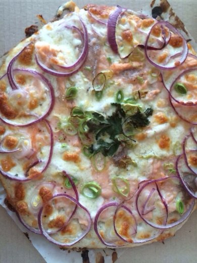 Пицца морская по русски - Шаг 1