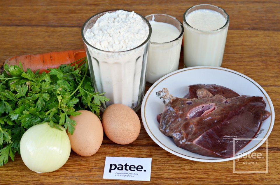 Печеночный торт со сметанной заправкой - Шаг 1