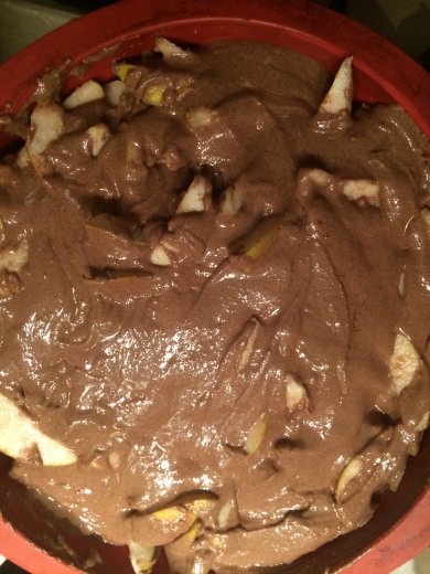 Шоколадно-грушевая шарлотка - Шаг 4