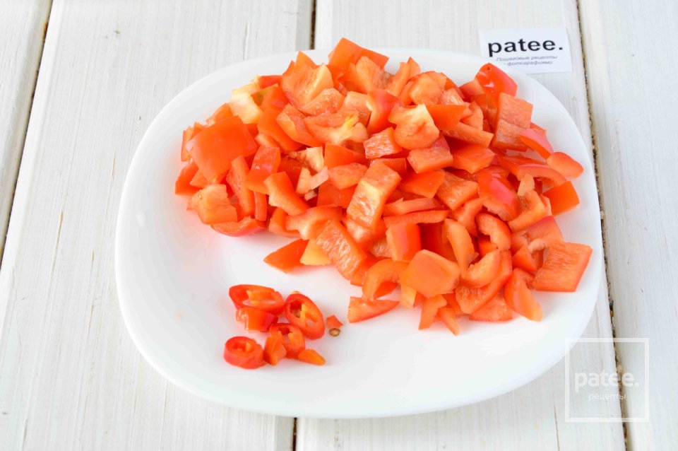 Соус из свинины и овощей - Шаг 7